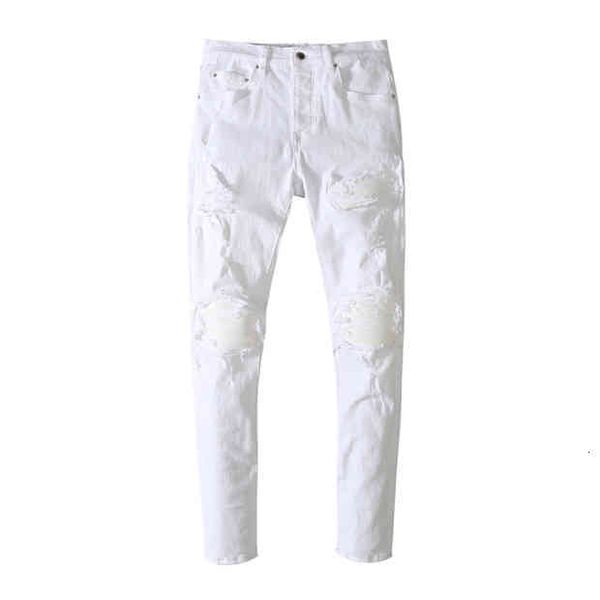 men's jeans mens designer bags 2022ss white leather fold off jean est arrival vintage hole fashion men slim motorcycle biker causal hip, Blue
men's jeans mens designer bags 2022ss white leather fold off jean est arrival vintage hole fashion men slim motorcycle biker causal hip, Blue