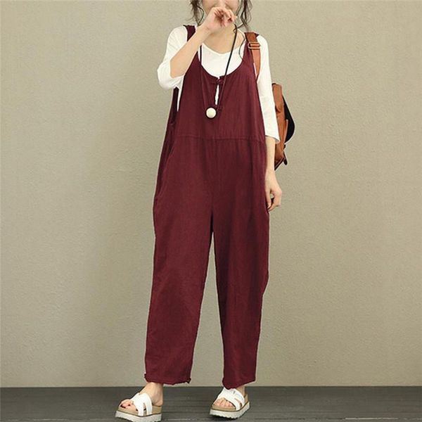 women's jumpsuits & rompers women oversized pure color strap jumpsuit casual dungaree harem trousers korean sleeveless lady plus size o, Black;white
women's jumpsuits & rompers women oversized pure color strap jumpsuit casual dungaree harem trousers korean sleeveless lady plus size o, Black;white