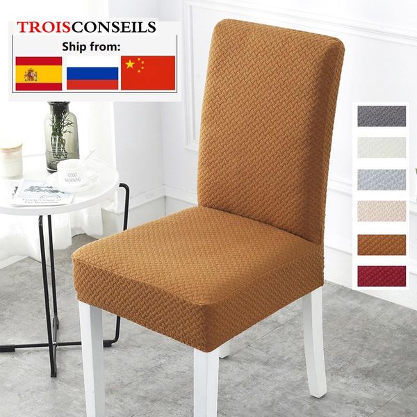 jacquard plain dinning chair cover high-elastic spandex slipcover case for dining room kitchen wedding el home decor covers
jacquard plain dinning chair cover high-elastic spandex slipcover case for dining room kitchen wedding el home decor covers