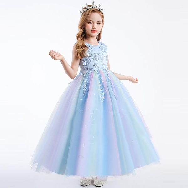 girl's dresses girls' formal dress sleeveless net yarn show host princess flower girl kids party 7-12y, Red;yellow
girl's dresses girls' formal dress sleeveless net yarn show host princess flower girl kids party 7-12y, Red;yellow
