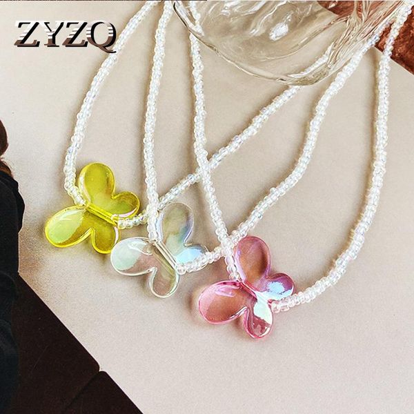 chokers zyzq trendy fluorescent color beige necklace creative butterfly pendant year gift for girlfriend, Golden;silver
chokers zyzq trendy fluorescent color beige necklace creative butterfly pendant year gift for girlfriend, Golden;silver