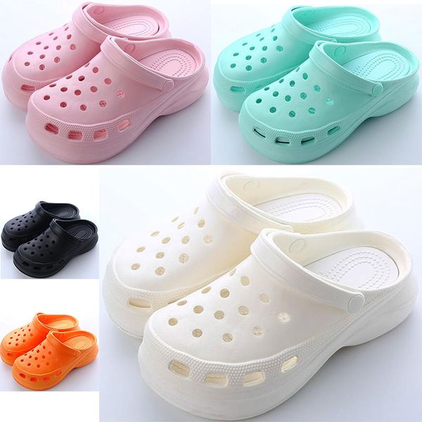 newly sale womens summer thick-soled hole shoes ladies height increase shoe black white orange pink girl women beach classic sandals slipper
newly sale womens summer thick-soled hole shoes ladies height increase shoe black white orange pink girl women beach classic sandals slipper