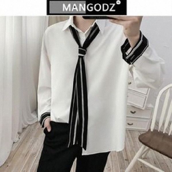 men's casual shirts korean for men 2021 summer vintage patchwork long sleeve shirt tie lapel male clothing camisas para hombre b2rm#, White;black
men's casual shirts korean for men 2021 summer vintage patchwork long sleeve shirt tie lapel male clothing camisas para hombre b2rm#, White;black