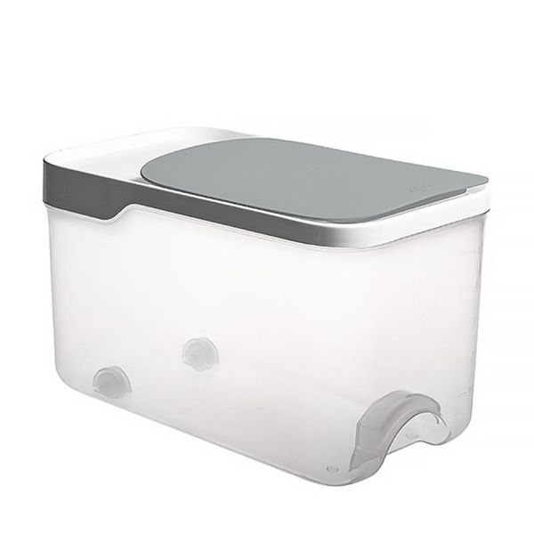 1pc household 5kg rice bucket moisture-proof container (gray) storage bottles & jars
1pc household 5kg rice bucket moisture-proof container (gray) storage bottles & jars