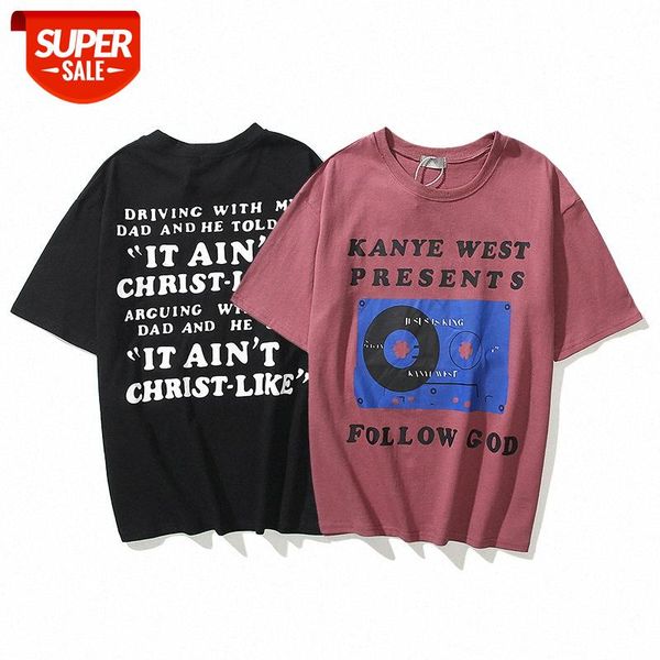 kanye tape retro old printing nostalgic loose short-sleeved t-shirt #ka8l, White;black
kanye tape retro old printing nostalgic loose short-sleeved t-shirt #ka8l, White;black