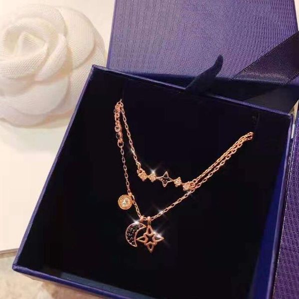 necklace shi jia double layer star moon 925 sterling silver plated 18k gold diamond inlaid pendant clavicle chain
necklace shi jia double layer star moon 925 sterling silver plated 18k gold diamond inlaid pendant clavicle chain