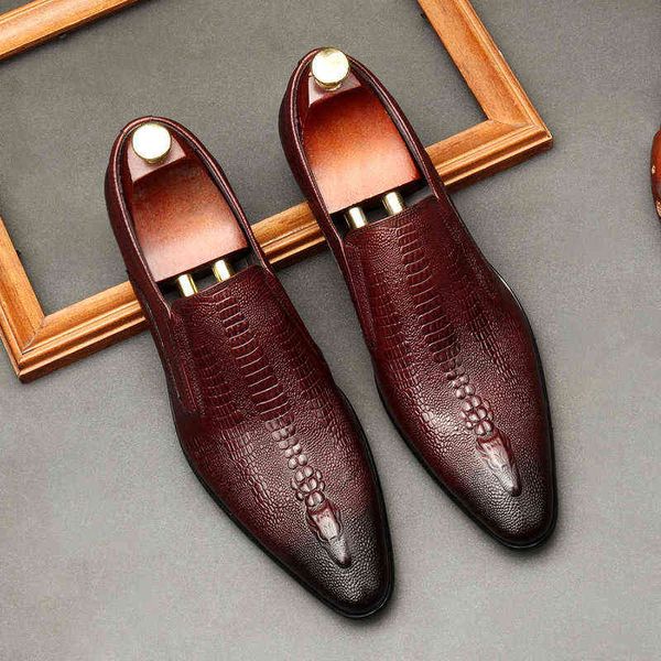 dress shoes handmade mens wedding oxford black khaki genuine leather brogue men's slip on business formal for men 220223
dress shoes handmade mens wedding oxford black khaki genuine leather brogue men's slip on business formal for men 220223