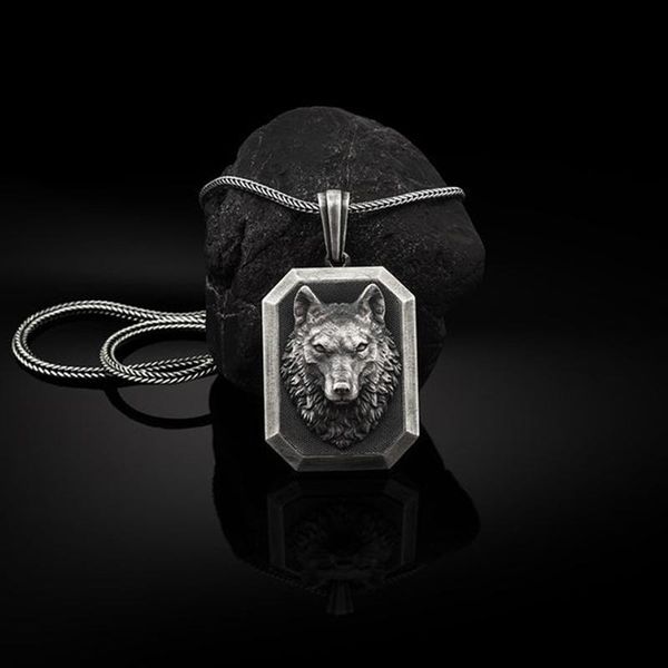 pendant necklaces 2021 trend pure tin werewolf men's women's tag necklace jewelry with retro 60 cm long titanium steel sweater cha, Silver
pendant necklaces 2021 trend pure tin werewolf men's women's tag necklace jewelry with retro 60 cm long titanium steel sweater cha, Silver