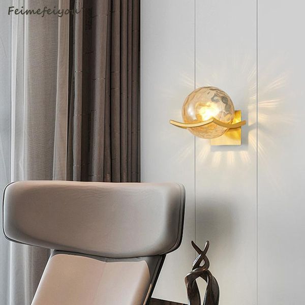 wall lamp modern nordic creative round glass indoor lighting led living room bedside bed interior light for home decoration
wall lamp modern nordic creative round glass indoor lighting led living room bedside bed interior light for home decoration