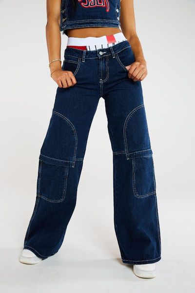 women's jeans 2011 fashion wide leg for women street casual loose side pocket denim cargo pants hipster trousers s-xl drop, Blue
women's jeans 2011 fashion wide leg for women street casual loose side pocket denim cargo pants hipster trousers s-xl drop, Blue