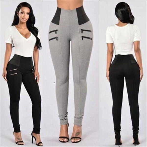 women's pants & capris female pure color casual sports leggings clothes women high zipper fashion elastic waist skinny yoga trousers de, Black;white
women's pants & capris female pure color casual sports leggings clothes women high zipper fashion elastic waist skinny yoga trousers de, Black;white