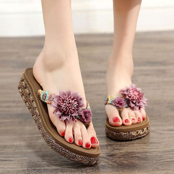 slippers flowers flip flops womens summer sandals fashion female is suing the - antiskid beach shoes, Black
slippers flowers flip flops womens summer sandals fashion female is suing the - antiskid beach shoes, Black