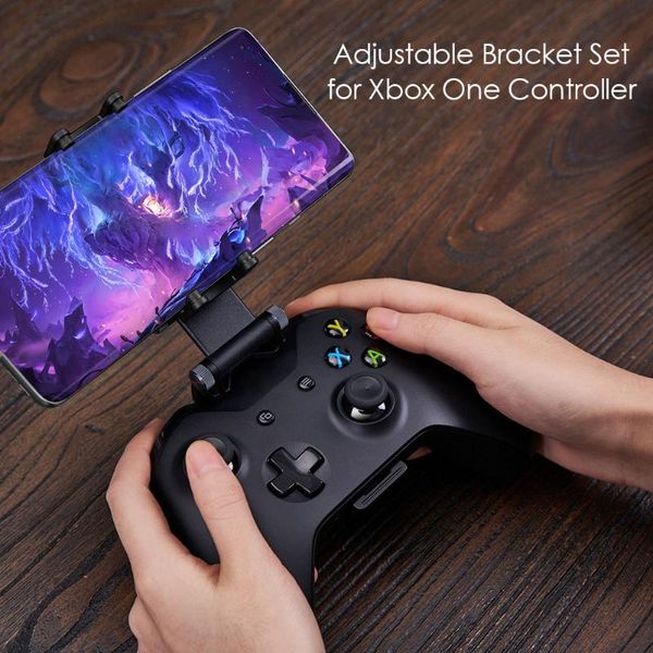 stretchable cell phone clip stand game hand grip mount for xbox one/elite controller gamepad adjustable angle mobile holder controllers & jo
stretchable cell phone clip stand game hand grip mount for xbox one/elite controller gamepad adjustable angle mobile holder controllers & jo
