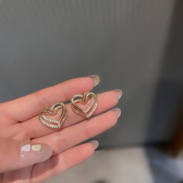 stud tide restoring ancient ways of heart-shaped earrings contracted and generous temperament melting fashionable charm jewelry gifts, Golden;silver
stud tide restoring ancient ways of heart-shaped earrings contracted and generous temperament melting fashionable charm jewelry gifts, Golden;silver