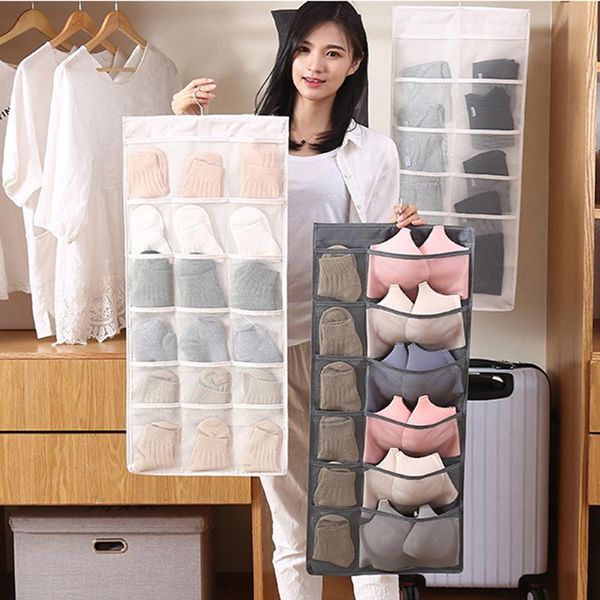 hanging storage bag organizer double-sided underwear waterproof and moisture proof foldable15-30 pockets boxes & bins
hanging storage bag organizer double-sided underwear waterproof and moisture proof foldable15-30 pockets boxes & bins