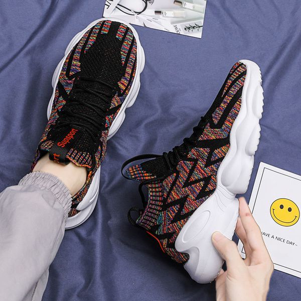 mens shoes 2021 summer breathable mesh sports leisur surface running flying woven socks fashion
mens shoes 2021 summer breathable mesh sports leisur surface running flying woven socks fashion