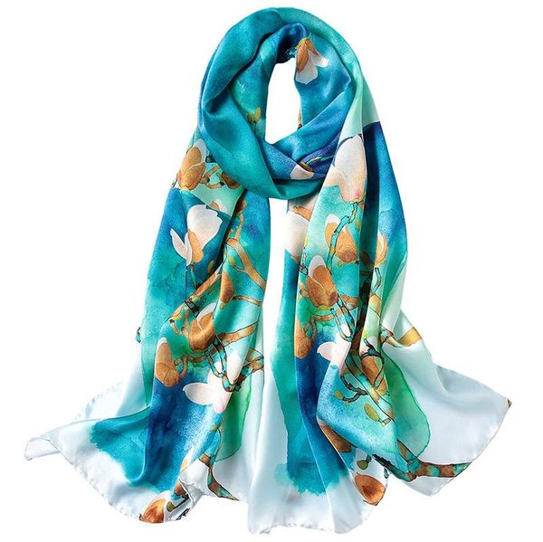 scarves women's scarf, high-end oriental silk printed boutique scarf for women, 175 * 52cm, Blue;gray
scarves women's scarf, high-end oriental silk printed boutique scarf for women, 175 * 52cm, Blue;gray