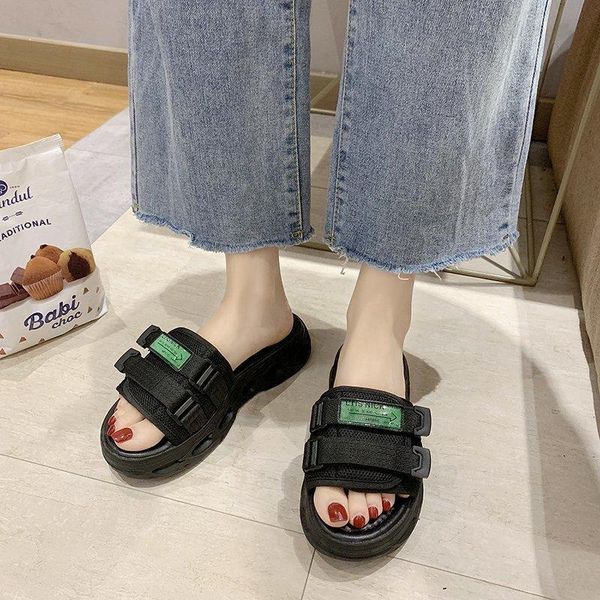 platform slippers women thick sole sandals summer open toe casual beach slides beige black zapatos mujer
platform slippers women thick sole sandals summer open toe casual beach slides beige black zapatos mujer