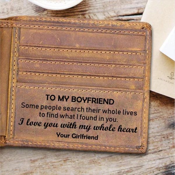 wallets girlfriend to boyfriend birthday christmas gift men's male wallet engraving purse card holder bifold purses, Red;black
wallets girlfriend to boyfriend birthday christmas gift men's male wallet engraving purse card holder bifold purses, Red;black