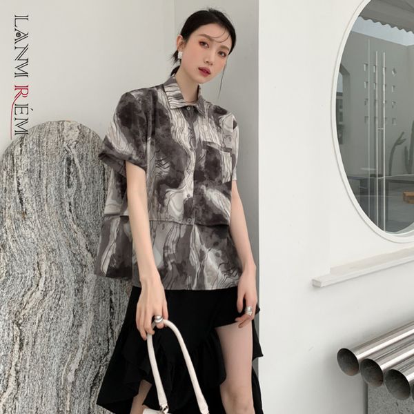 women vintage printing shirts lapel short sleeve single breasted casual fit lady shirt fashion summer trendy 2e1900 210507, White
women vintage printing shirts lapel short sleeve single breasted casual fit lady shirt fashion summer trendy 2e1900 210507, White