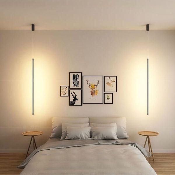 minimalist linear pendant chandelier personality led hanging light creative room decor bedroom bedside lamps
minimalist linear pendant chandelier personality led hanging light creative room decor bedroom bedside lamps