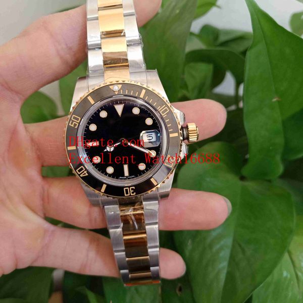 2 style bp factory fashion wristwatches 40 mm 116613 two tone gold ceramic bezel asia 2813 movement mechanical automatic men's watch wa, Slivery;brown
2 style bp factory fashion wristwatches 40 mm 116613 two tone gold ceramic bezel asia 2813 movement mechanical automatic men's watch wa, Slivery;brown