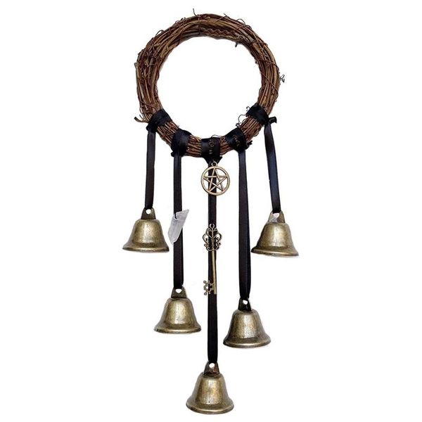 decorative objects & figurines witch bells for door knob protection, sorceress bell wreath, wind chimes gift home garden courtyard deco
decorative objects & figurines witch bells for door knob protection, sorceress bell wreath, wind chimes gift home garden courtyard deco