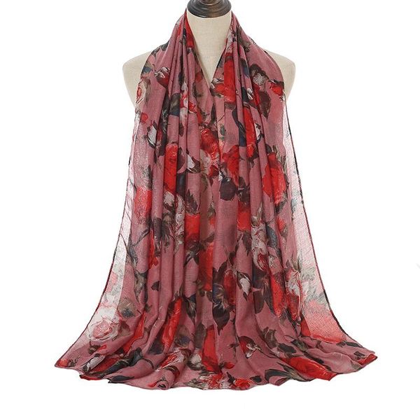 scarves 2021 arrival floral printed cotton scarf hijabs fashion flower women shawls big size muslim head wraps turbans 1pc retail, Blue;gray
scarves 2021 arrival floral printed cotton scarf hijabs fashion flower women shawls big size muslim head wraps turbans 1pc retail, Blue;gray