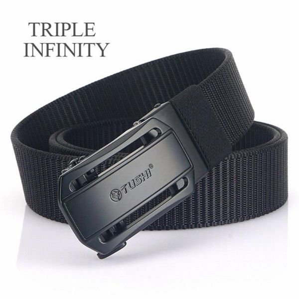 belts triple infinity 2021 fashion men's belt youth sports casual breathable thick nylon automatic buckle male for trousers, Black;brown
belts triple infinity 2021 fashion men's belt youth sports casual breathable thick nylon automatic buckle male for trousers, Black;brown