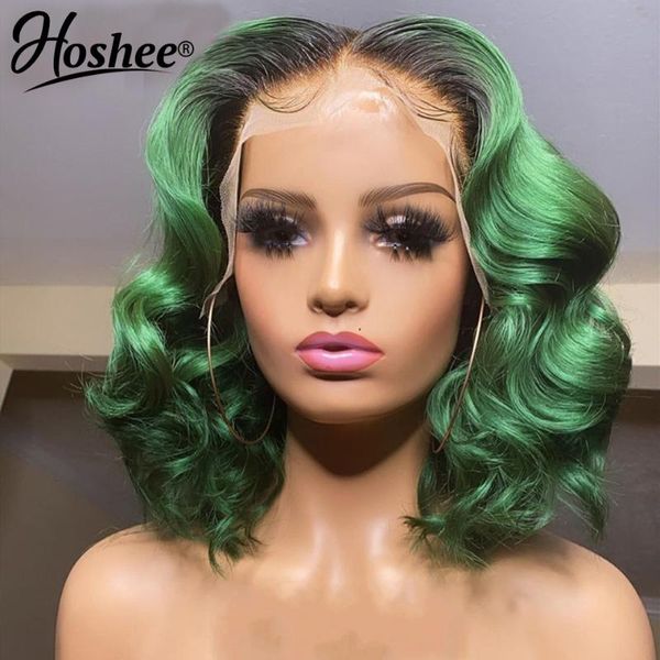 green bob wig transparent body wave peruvian frontal wigs remy for women human hair colored lace, Black;brown
green bob wig transparent body wave peruvian frontal wigs remy for women human hair colored lace, Black;brown