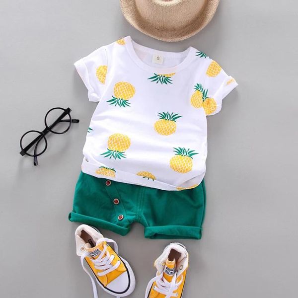 clothing sets baby girls outfits brand summer born infant sleeveless t-shirt shorts 2pc/sets clothes casual sports tracksuits, White
clothing sets baby girls outfits brand summer born infant sleeveless t-shirt shorts 2pc/sets clothes casual sports tracksuits, White