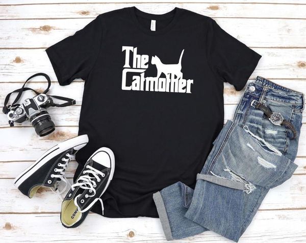 the catmother print men t shirt cotton casual funny 90s lady yong girl drop ship s 876, White;black
the catmother print men t shirt cotton casual funny 90s lady yong girl drop ship s 876, White;black
