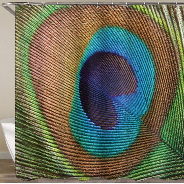 shower curtain,peacock plume macro size peafowl feather,polyester fabric waterproof bath curtains hooks included - 72 x 72
shower curtain,peacock plume macro size peafowl feather,polyester fabric waterproof bath curtains hooks included - 72 x 72