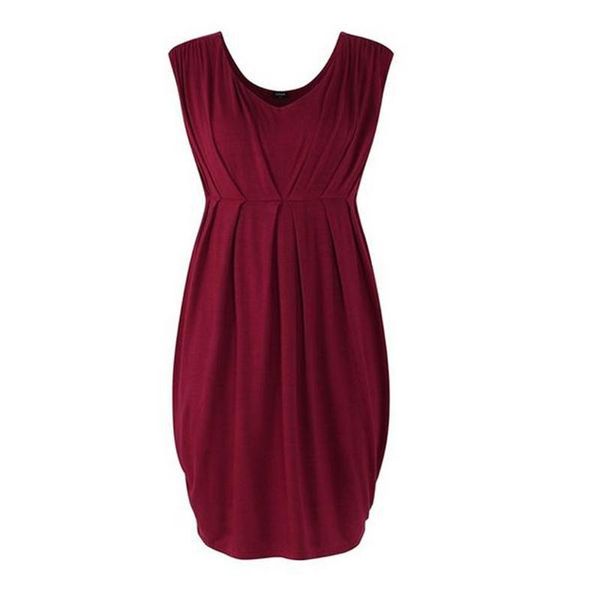maternity dresses solid color dress cross-border foreign trade knitted round neck sleeveless, White
maternity dresses solid color dress cross-border foreign trade knitted round neck sleeveless, White