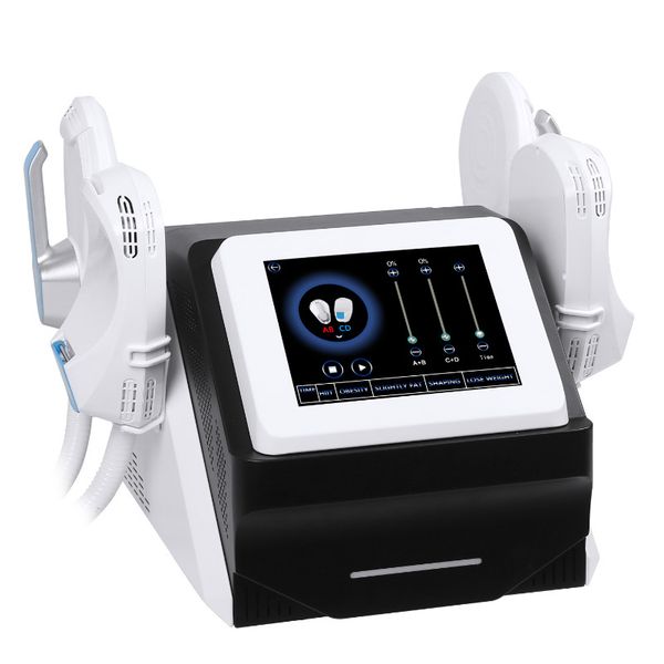 portable 4 handle neo emslim slimming machine body shaping fat removal ems muscle stimulator beauty equipment
portable 4 handle neo emslim slimming machine body shaping fat removal ems muscle stimulator beauty equipment