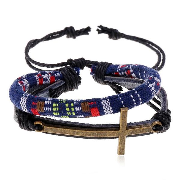 tennis jessingshow mens handmade braid genuine leather rope chain bracelets casual alloy cross pulsera masculina length adjustable, Golden;silver
tennis jessingshow mens handmade braid genuine leather rope chain bracelets casual alloy cross pulsera masculina length adjustable, Golden;silver