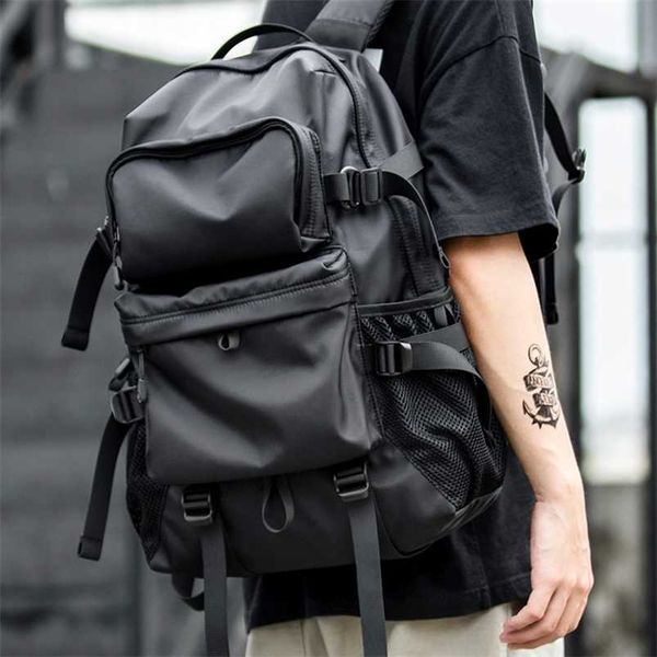 men fashion backpack 15.6inch lapbackpack men waterproof travel outdoor backpack school teenage mochila bag business bags 211203
men fashion backpack 15.6inch lapbackpack men waterproof travel outdoor backpack school teenage mochila bag business bags 211203
