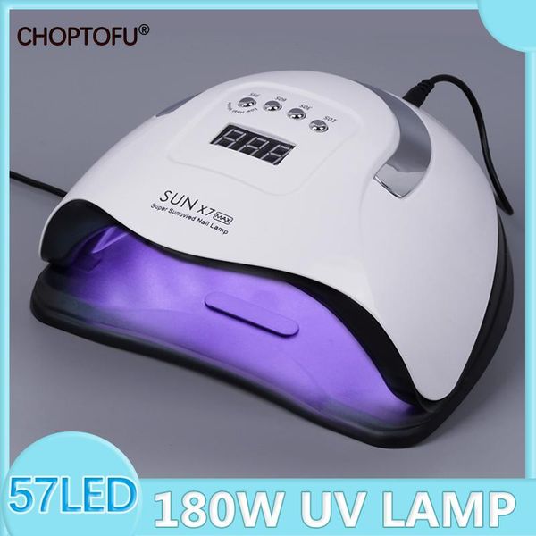 nail dryers sun x7 max lamp 180w professional manicure 57led uv powerful quick dry for curing all gel polish
nail dryers sun x7 max lamp 180w professional manicure 57led uv powerful quick dry for curing all gel polish