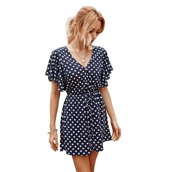 v neck playsuit summer bohemian beach overalls polka dot lace up short jumpsuit navy blue xl women's jumpsuits & rompers, Black;white
v neck playsuit summer bohemian beach overalls polka dot lace up short jumpsuit navy blue xl women's jumpsuits & rompers, Black;white