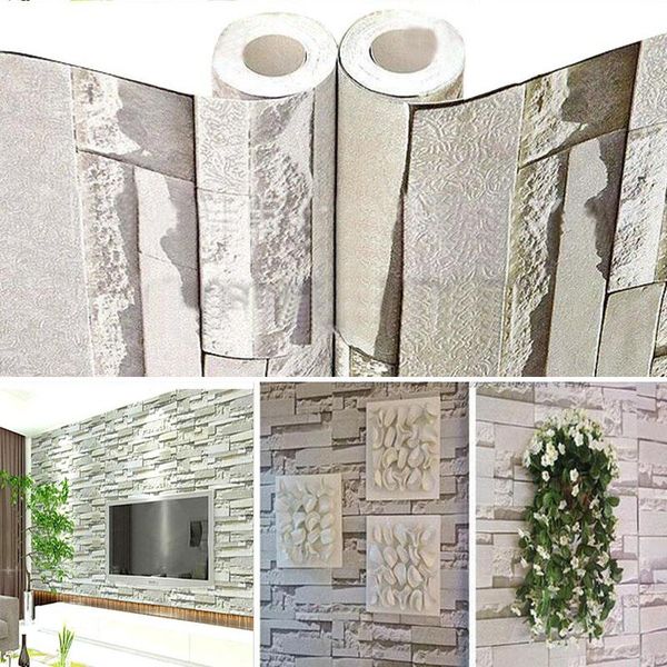 vintage wall paper waterproof papers brick home decor 3d imitation rock stone self-adhesive wallpaper 61*50cm wallpapers
vintage wall paper waterproof papers brick home decor 3d imitation rock stone self-adhesive wallpaper 61*50cm wallpapers