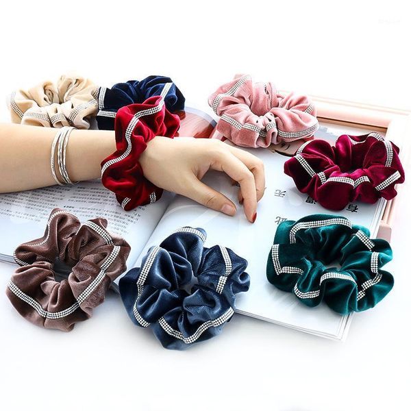 rhinestone velvet fabric hair scruchies women elastic bands ponytail holders ties for girls accessories1
rhinestone velvet fabric hair scruchies women elastic bands ponytail holders ties for girls accessories1