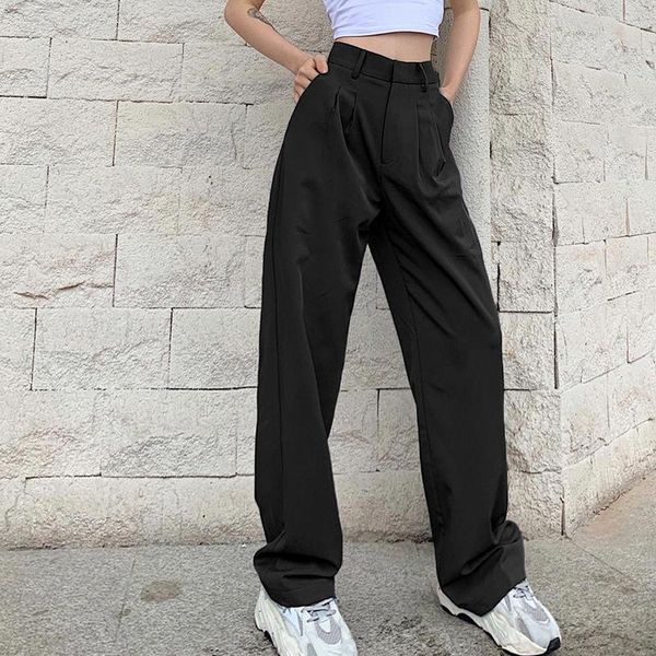 women's jeans autumn trousers smoky gray loose drape mopping pants high waist slim straight-leg vintage streetwear, Blue
women's jeans autumn trousers smoky gray loose drape mopping pants high waist slim straight-leg vintage streetwear, Blue