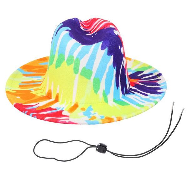 wide brim hats 1 pc colorful jazz hat creative sunshade decorative cosplay, Blue;gray
wide brim hats 1 pc colorful jazz hat creative sunshade decorative cosplay, Blue;gray