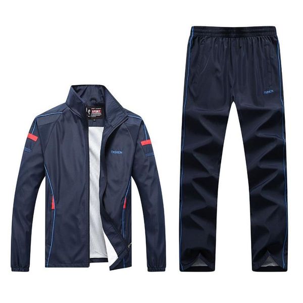 jogging clothing men's sportswear set spring autumn tracksuit 2 piece sports suit jacket+pant sweatsuit male asian size, Black;red
jogging clothing men's sportswear set spring autumn tracksuit 2 piece sports suit jacket+pant sweatsuit male asian size, Black;red
