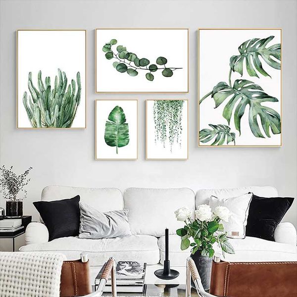 paintings green watercolor leaves plants poster scandinavian style decorative picture modern wall art for living room home decor
paintings green watercolor leaves plants poster scandinavian style decorative picture modern wall art for living room home decor
