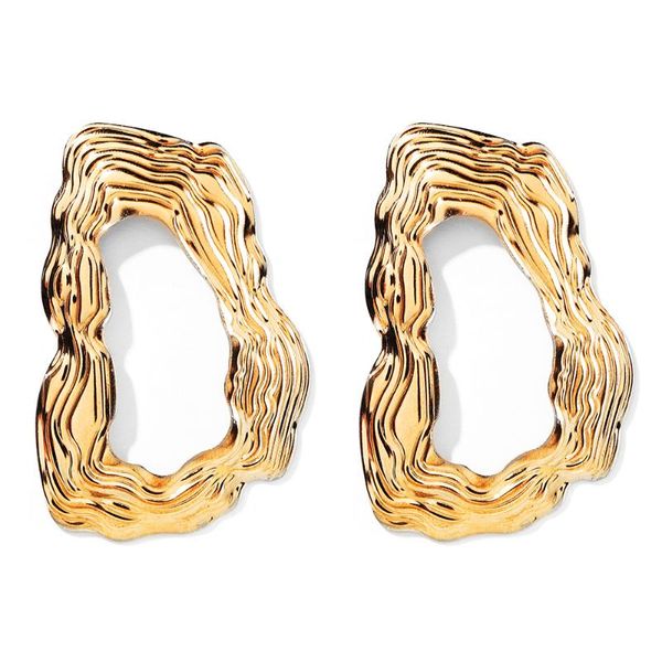 street style gold statement earrings for women girl gift hollow out bark stripes stud earing geomatric ear jewelry boutique, Golden;silver
street style gold statement earrings for women girl gift hollow out bark stripes stud earing geomatric ear jewelry boutique, Golden;silver