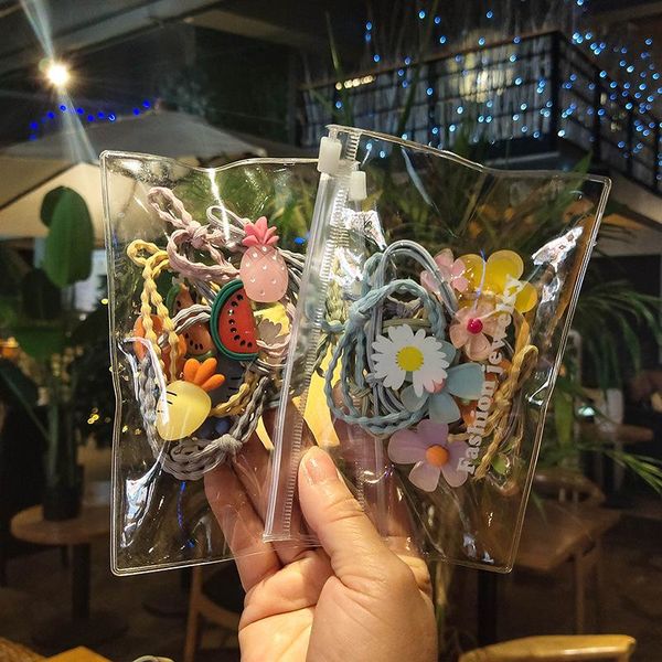 8pcs/bag cute candy color hair bands for girls cartoon fruit carrot flower headbands rope ties korean lovely accessories, Slivery;white
8pcs/bag cute candy color hair bands for girls cartoon fruit carrot flower headbands rope ties korean lovely accessories, Slivery;white