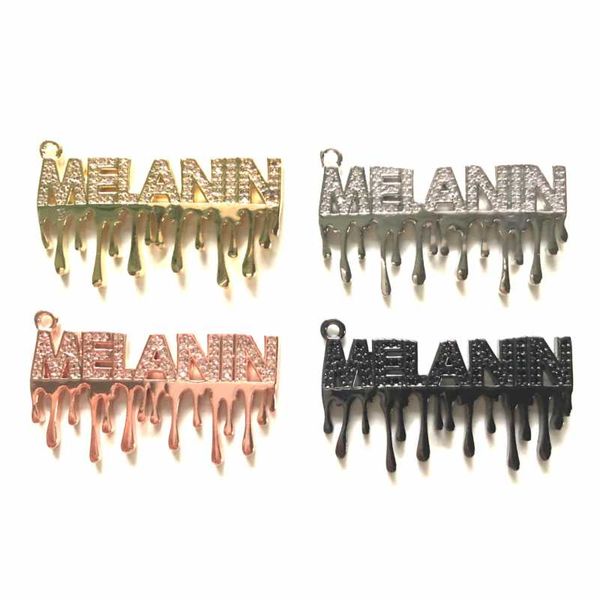 charms 5pcs drippin melanin word for women jewelry bracelet necklace bangle making bling micro pave letter pendants wholesale, Bronze;silver
charms 5pcs drippin melanin word for women jewelry bracelet necklace bangle making bling micro pave letter pendants wholesale, Bronze;silver