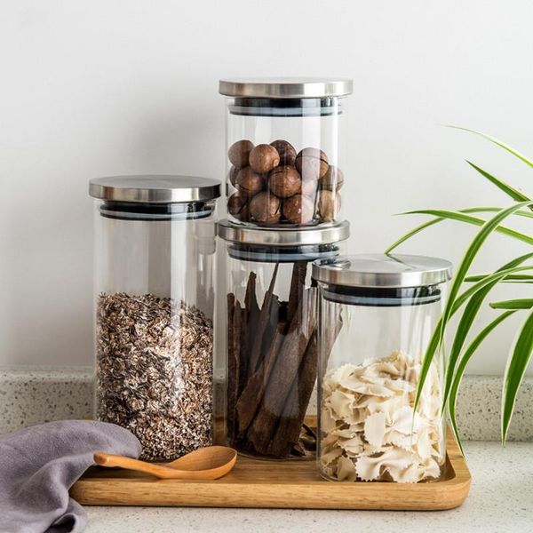 container cereals glass jars stainless steel cover spice storage tank contain coffee bean bottles &
container cereals glass jars stainless steel cover spice storage tank contain coffee bean bottles &