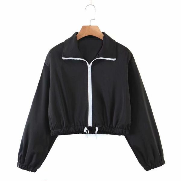women's jackets autumn winter baseball women casaul bomber racer zipper jacket leisure streetwear coat lapel 2021, Black;brown
women's jackets autumn winter baseball women casaul bomber racer zipper jacket leisure streetwear coat lapel 2021, Black;brown